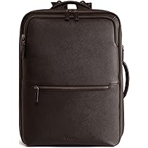 Amazon.co.jp: [Evoon] マルチビジネスリュックレザー 本革 メンズ